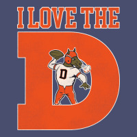 I Love The D Broncos Football Quote Vintage Tee | Teevron