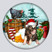 Christmas Pig With Chicken Zipper Hoodie | Teevron