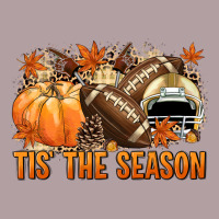 Tis' The Season Football And Light Yellow Helmet Vintage Hoodie | Teevron