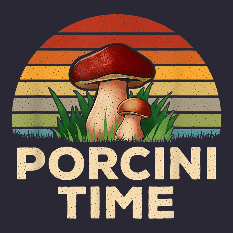 Vintage Sunset Porcini Mushroom Hunting Boletus Edulis T Shirt Vintage Tee by Craftify | Teevron