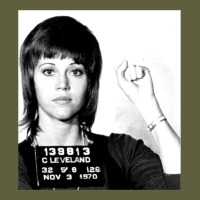 Jane Fonda Mugshot Gift Vintage Tee | Teevron