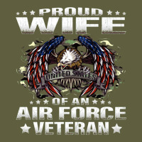 Proud Wife Of An Air Force Veteran Military Vet Spouse Gifts Premium M Vintage Tee | Teevron
