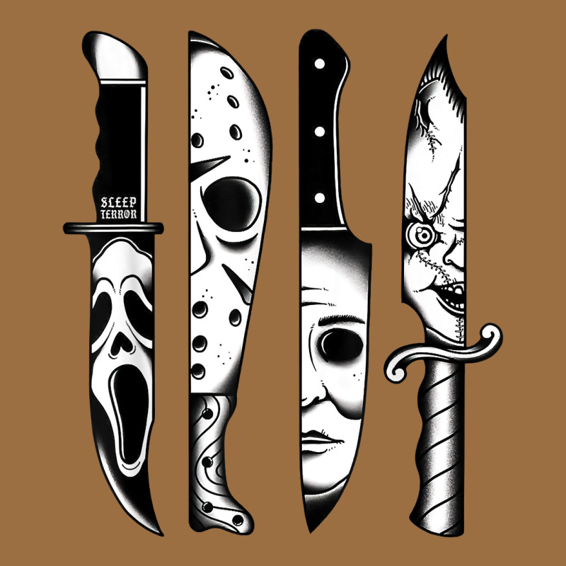 Knives Horror Movie Friday Halloween Horror Goth Evil T Shirt Vintage Tee by InspiraDesign | Teevron