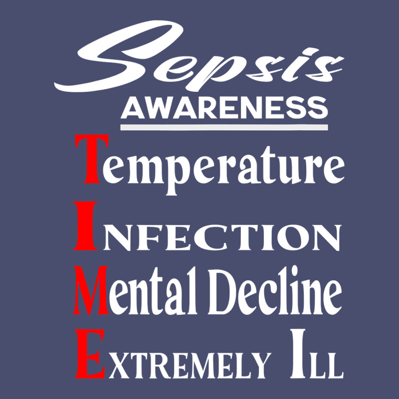 Sepsis Awareness  Know Sepsis Signs  Sepsis Surviv Vintage Tee by InspiraDesign | Teevron