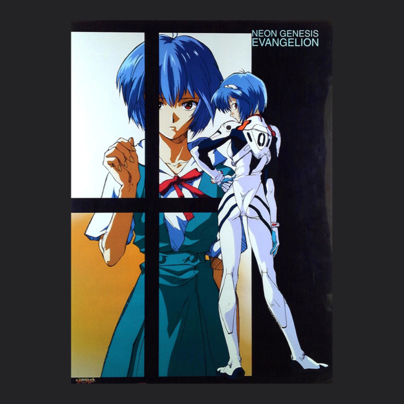 Neon Genesis Evangelion Rei Ayanami Vintage Tee by InspiraDesign | Teevron