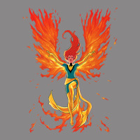 X-men Jean Grey Phoenix Cosmic Flames Vintage Tee | Teevron
