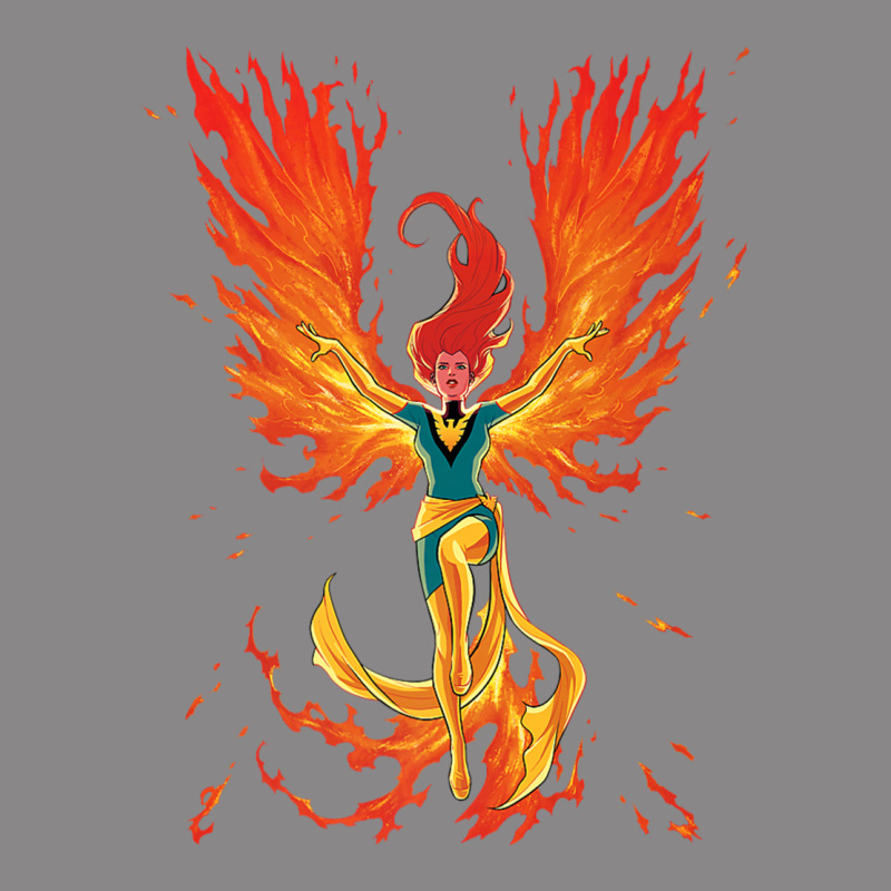 X-men Jean Grey Phoenix Cosmic Flames Vintage Tee by ArtChic | Teevron