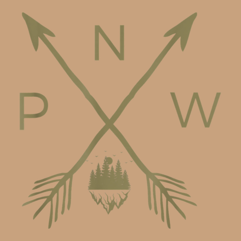 Pacific Northwest Mountain  Cool Pnw Pacific Northwest T Shirt Vintage Tee by ArtChic | Teevron