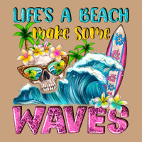 Life's A Beach Make Some Waves Vintage Tee | Teevron