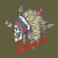 Trust The Government Skull Native American Chief Native T Shirt Vintage Tee | Teevron