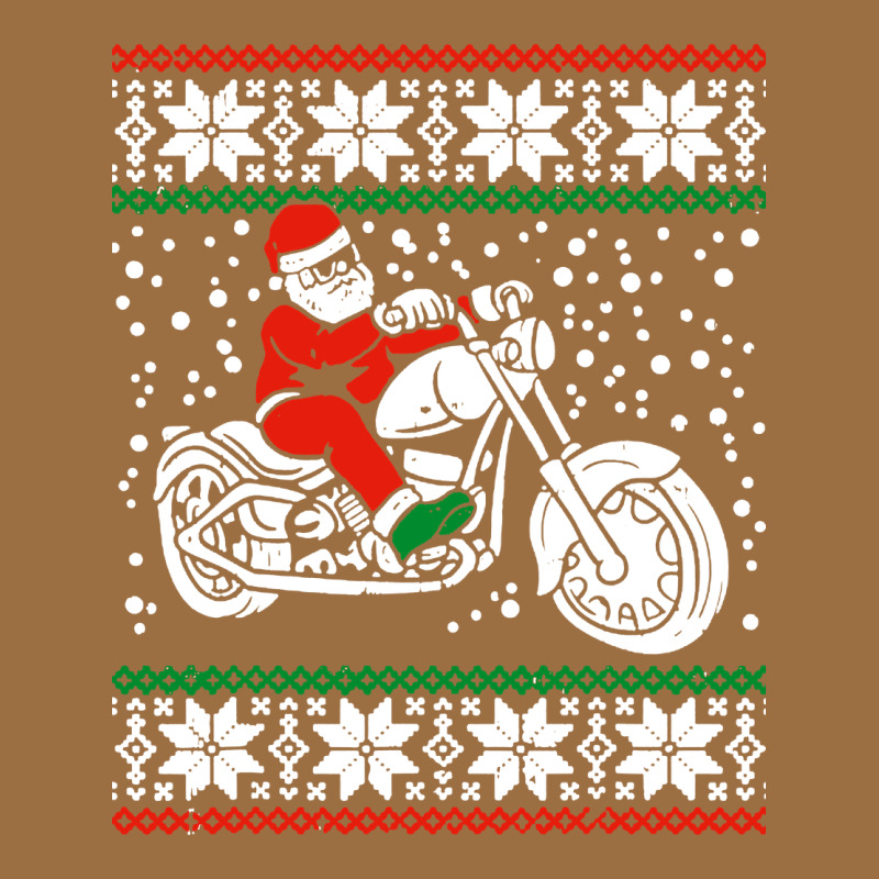 Santa Ridin Motocycle Vintage Tee by StudioElite | Teevron