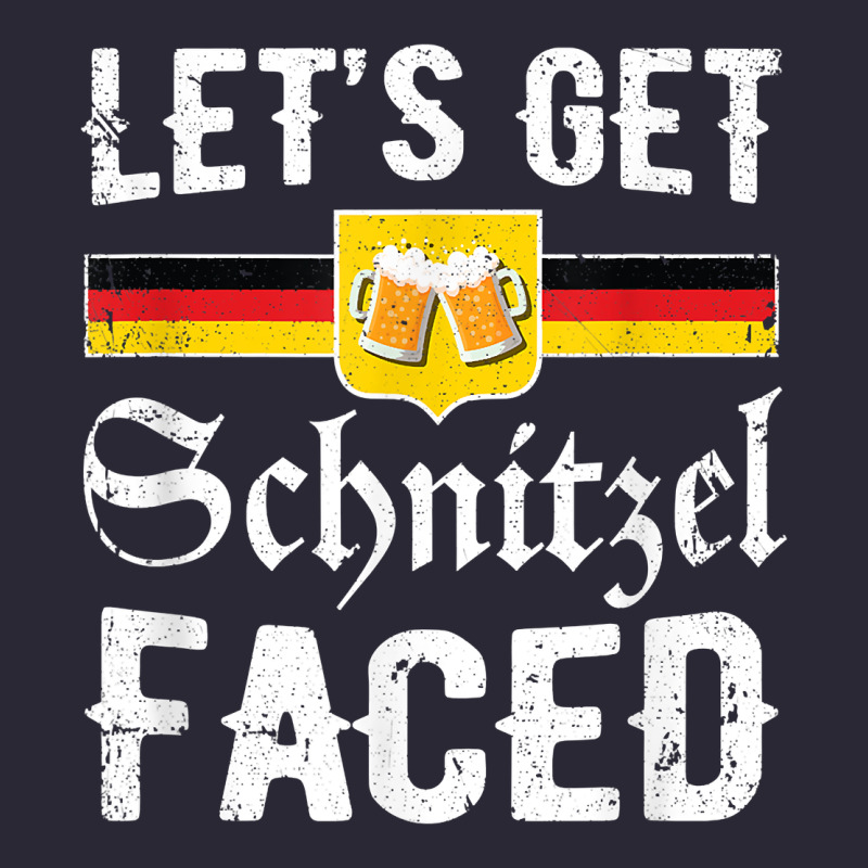 Lets Get Schnitzel Faced Men Women Vintage Oktoberfest T Shirt Vintage Tee by StudioElite | Teevron