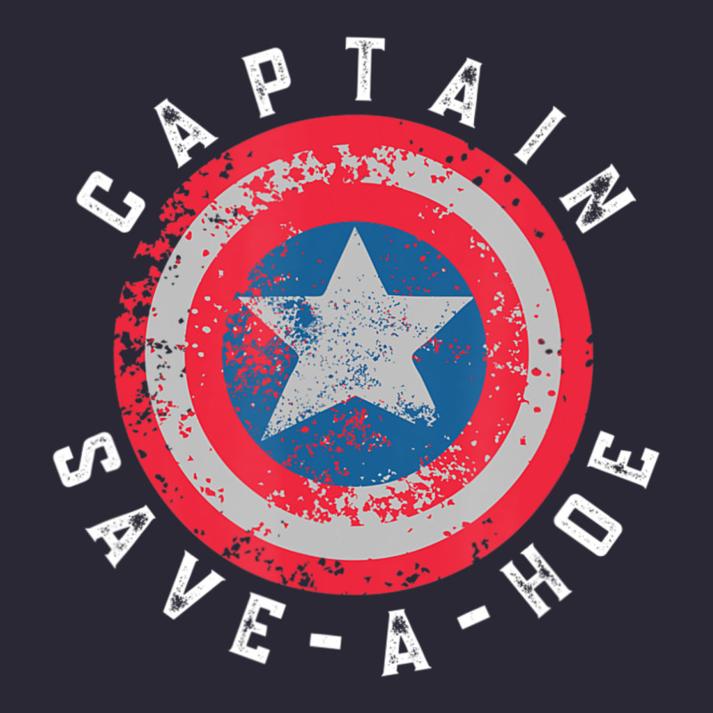 Captain Save-a-hoe Vintage Funny Retro Vintage Tee by StudioElite | Teevron