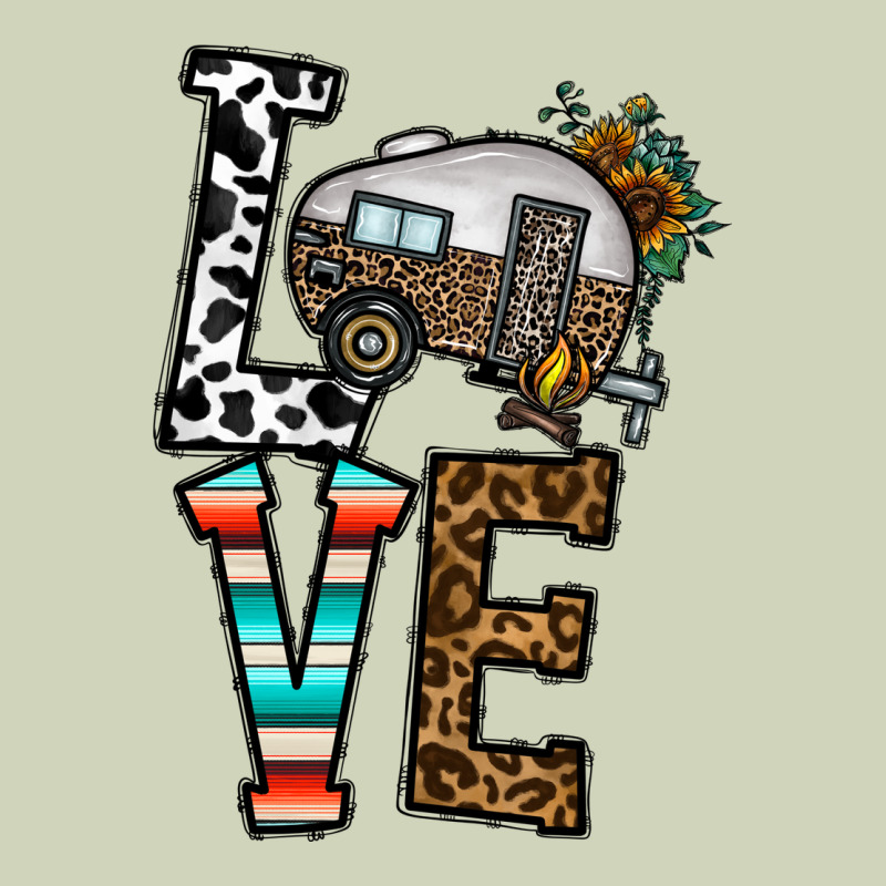 Love Caravan Heavyweight Hoodie by CowhideDigitalArt | Teevron