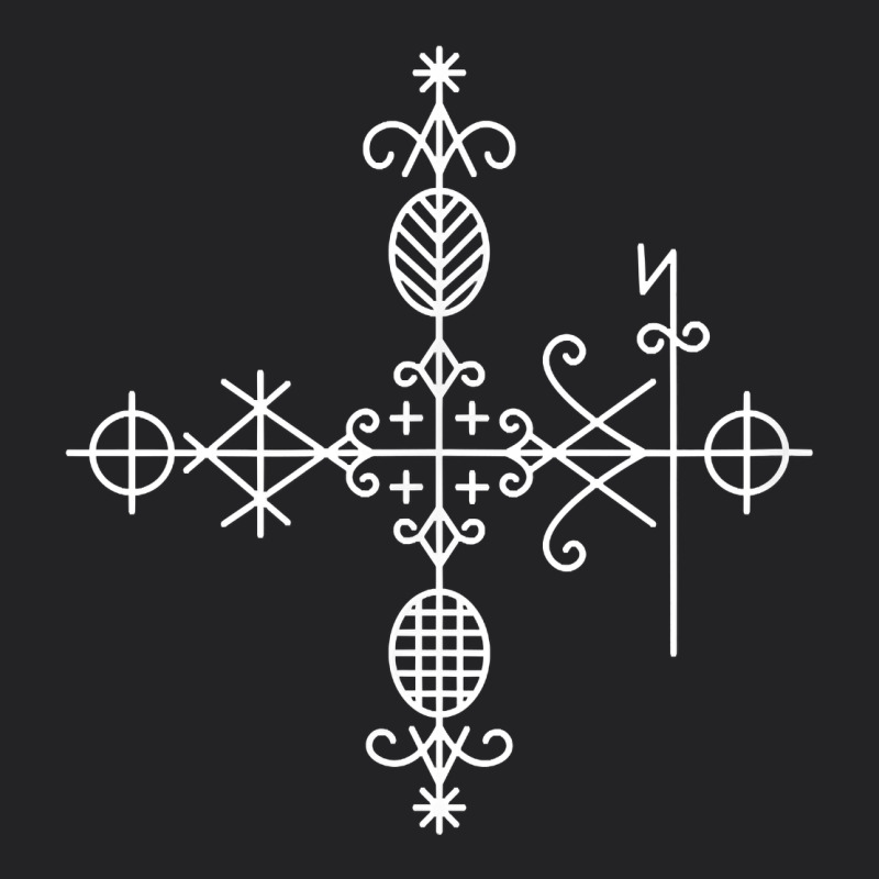 Haitian Veve  Voodoo Symbol T Shirt Vintage Tee by PixelFlow | Teevron