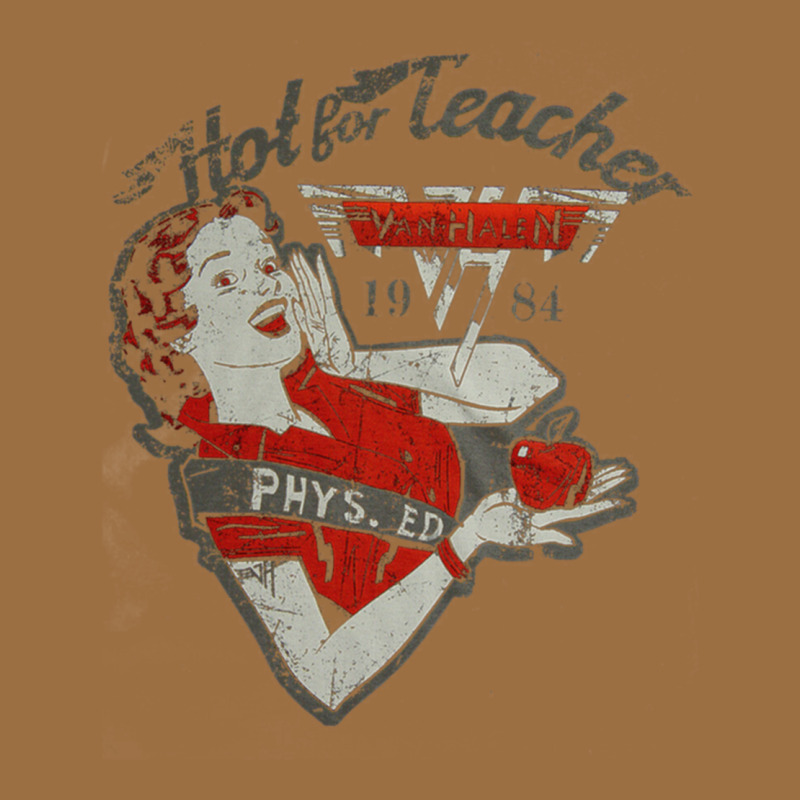 Hot Teacher Halen Essential Vintage Tee by PixelFlow | Teevron