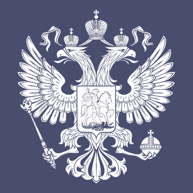 Russian Double Headed Eagle For A Russia Fan Gift T Shirt Vintage Tee by PixelFlow | Teevron