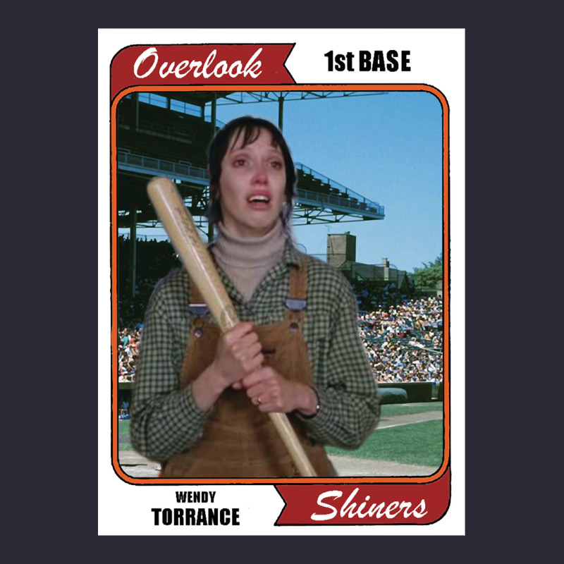Wendy Torrance Vinatge Baseball Card Vintage Tee by PixelFlow | Teevron