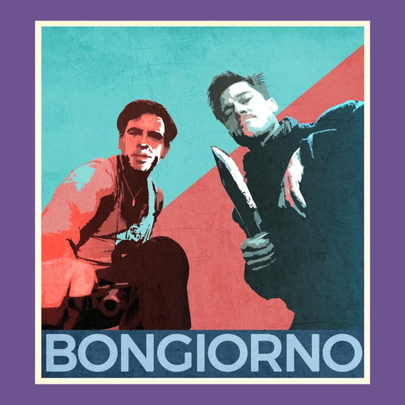 Inglorious Basterds - Bongiorno Poster Gift Vintage Tee by PixelFlow | Teevron