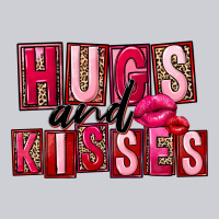 Hugs And Kisses Valentine's Day Heavyweight Sweatshirt | Teevron