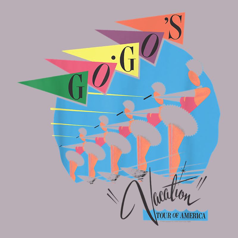 The Go Go's   Vacation Retro T Shirt Vintage Tee by SnappyArt | Teevron