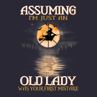 Assuming I'm Just An Old Lady Was Your First Mistake Witch Vintage Tee | Teevron