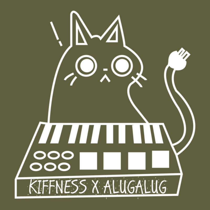 The Kiffness X Alugalug White Cat Classic Vintage Tee by SnappyArt | Teevron
