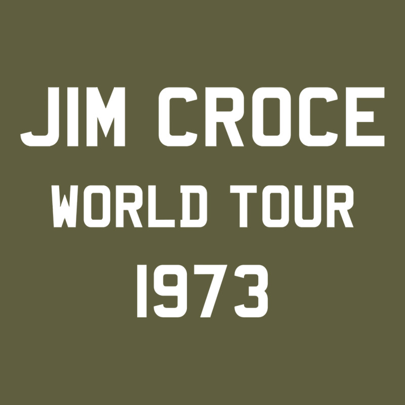 Jim Croce World Tour 1973 Vintage Tee by SnappyArt | Teevron
