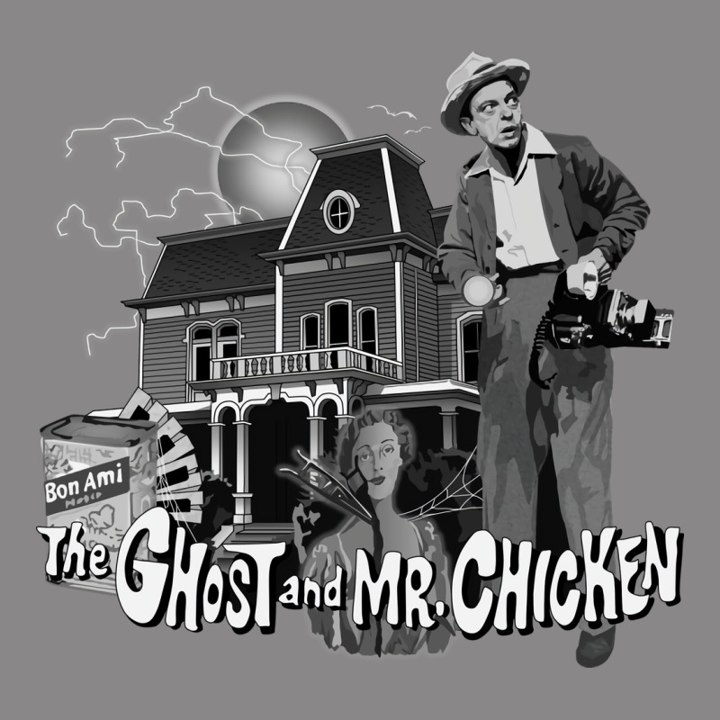 The Ghost And Mr Chicken Green Vintage Tee by FloraArt | Teevron