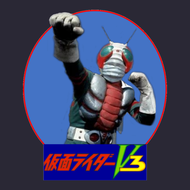 Kamen Rider V3 Punch Vintage Tee by FloraArt | Teevron