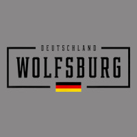 Wolfsburg Deutschland Germany German Flag Vintage Tee | Teevron