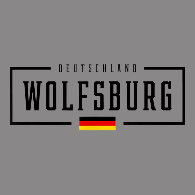 Wolfsburg Deutschland Germany German Flag Vintage Tee by FloraArt | Teevron