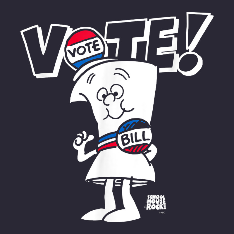 Schoolhouse Rock Vote With Bill With White Type T Shirt Vintage Tee by FloraArt | Teevron