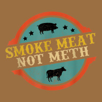 Smoke Meat Not Meth Funny Bbq Grill Lover Meat Lover Retro Vintage Tee | Teevron