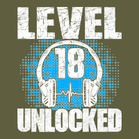Level 18 Unlocked Birthday 18 Years Gamer Premium T Shirt Vintage Tee | Teevron