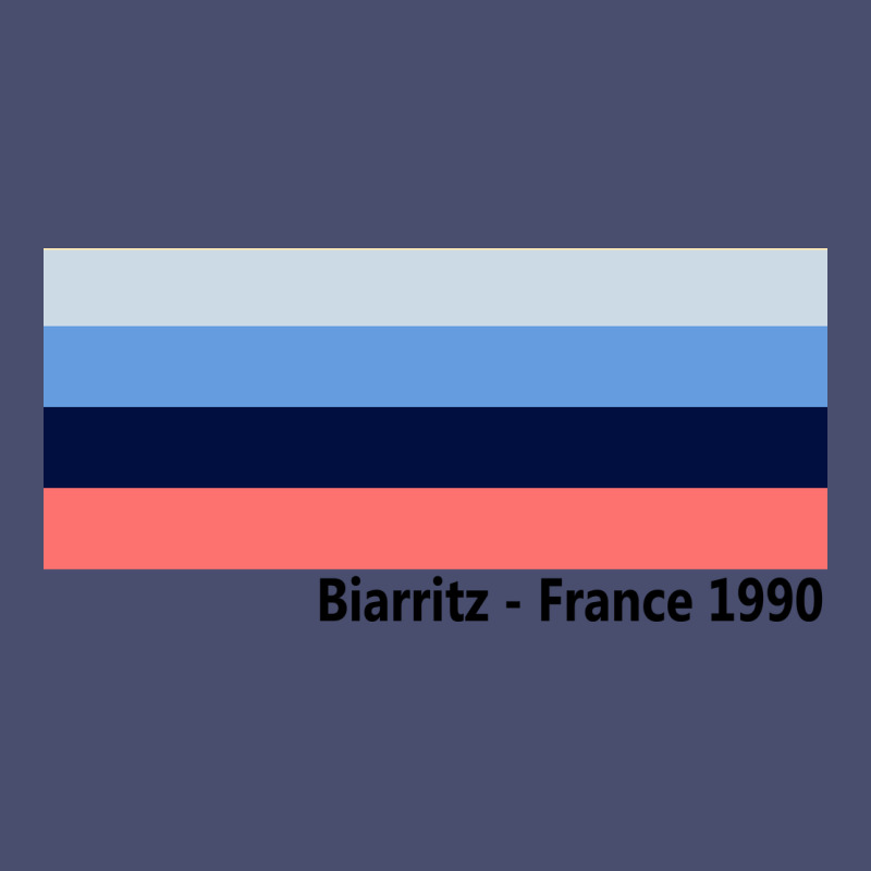 Biarritz France 1990 Vintage Tee by FloraArt | Teevron