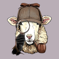 Detective Sheep Lamb Spy Investigator Farmer Sheep Lover 53 Vintage Tee | Teevron