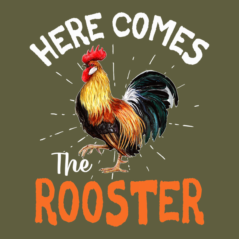 Here Comes The Rooster Shirt Chicken Lady Outfit 243 Vintage Tee by ArtMosaic | Teevron