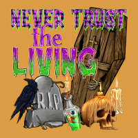 Never Trust The Living Urban Heavy Tee | Teevron