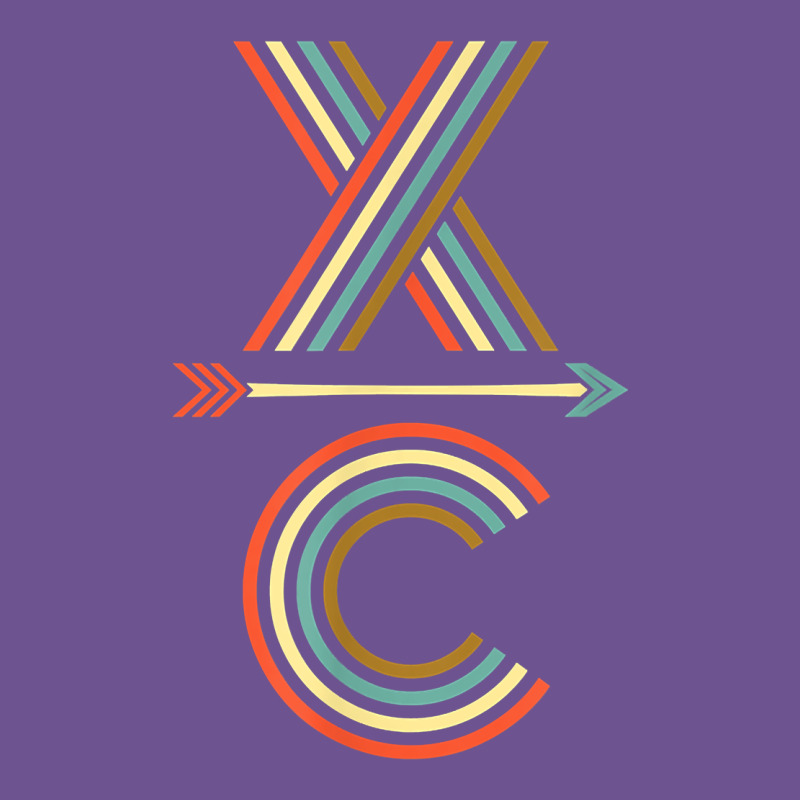 X-country Design For Cross Country Runners And Coaches Vintage Tee by ArtMosaic | Teevron