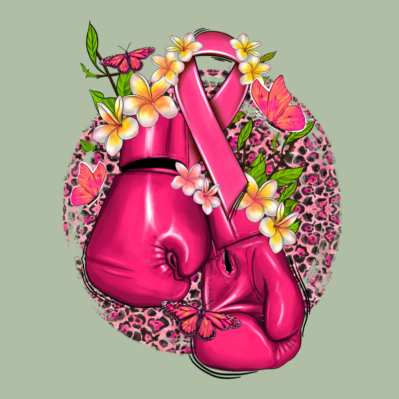 Cancer Boxing Gloves With Ribbon Urban Heavy Tee by NancyCooperArtShop | Teevron