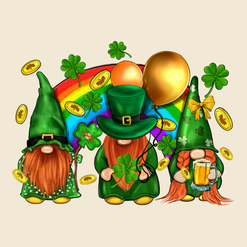 St. Patricks  Gnomies With Rainbow Ladies Tee by BundleAndBundleShop | Teevron
