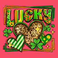 Lucky St Patricks Day Hearts Premium Sweatshirt | Teevron
