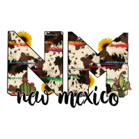 new mexico state cowhide serape cactus | Teevron