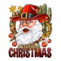 Cowboy Christmas Santa Premium Tee | Teevron