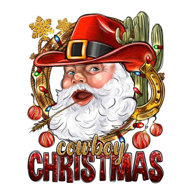 Cowboy Christmas Santa Premium Tee by BundleAndBundleShop | Teevron