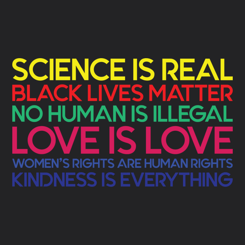 Anti Trump Science Is Real Black Lives Matter T Shirt Vintage Tee by artisFamous | Teevron