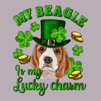 St.patricks Day My Beagle Is My Lucky Charm Vintage Tee | Teevron