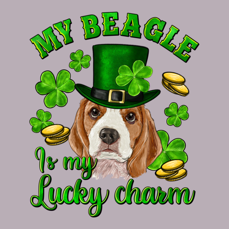 St.patricks Day My Beagle Is My Lucky Charm Vintage Tee by RanaPortraitStore | Teevron