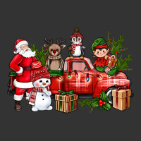 Santa Snowman Reindeer Penguin Elf Christmas Truck | Teevron